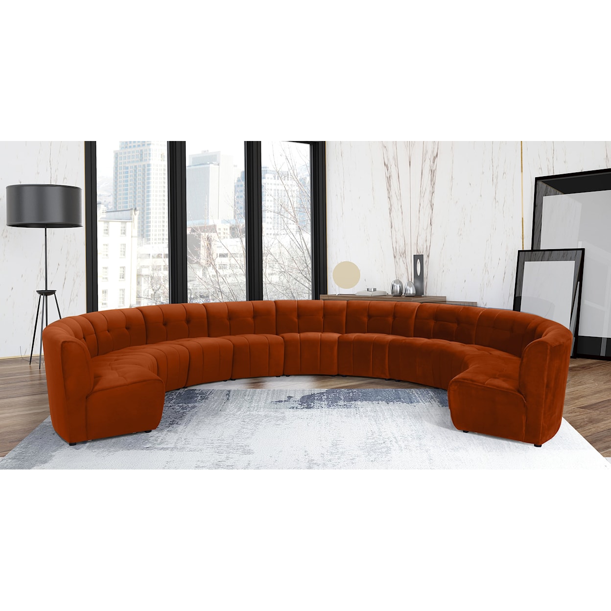 Meridian Furniture Limitless 11pc. Modular Sectional