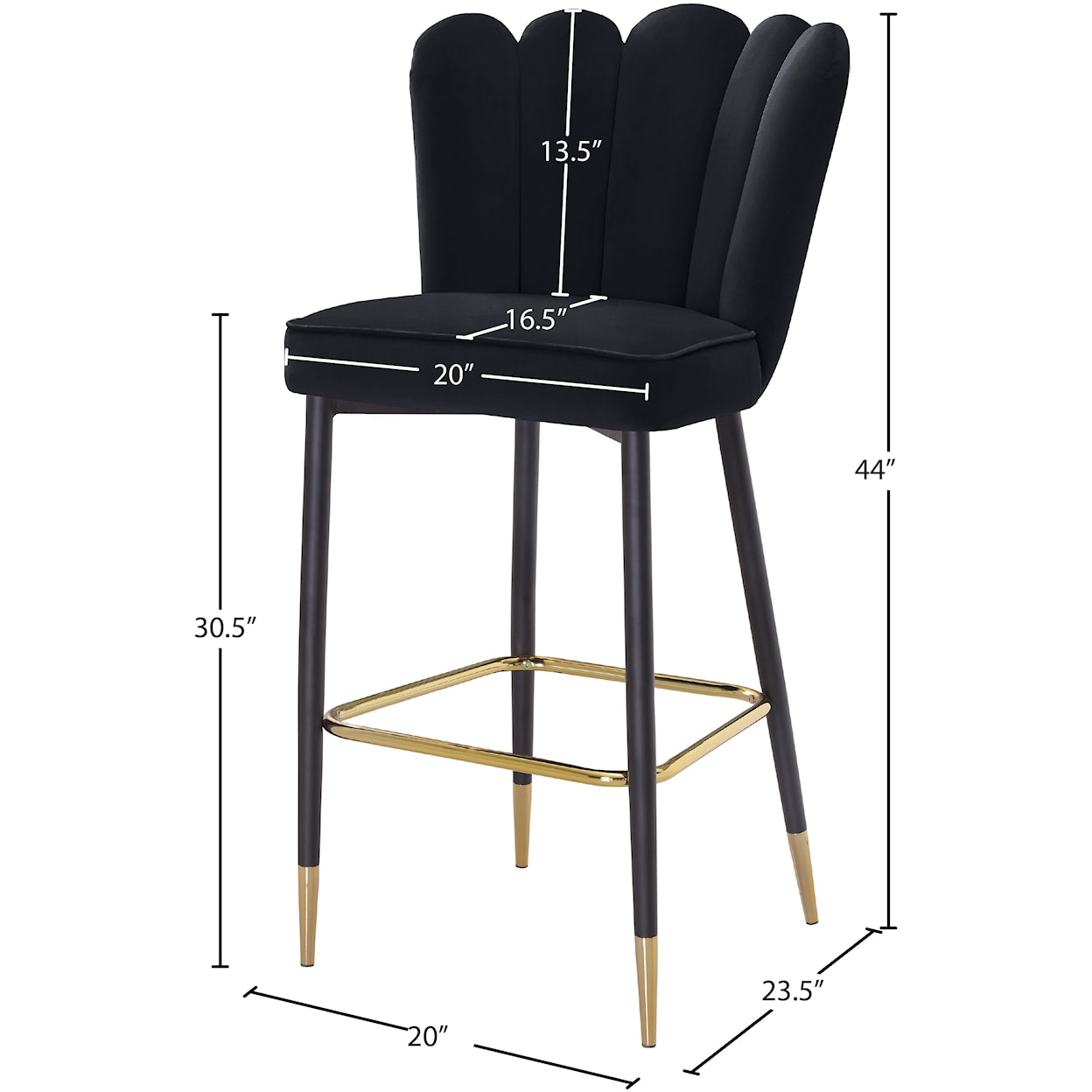 Meridian Furniture Lily Stool