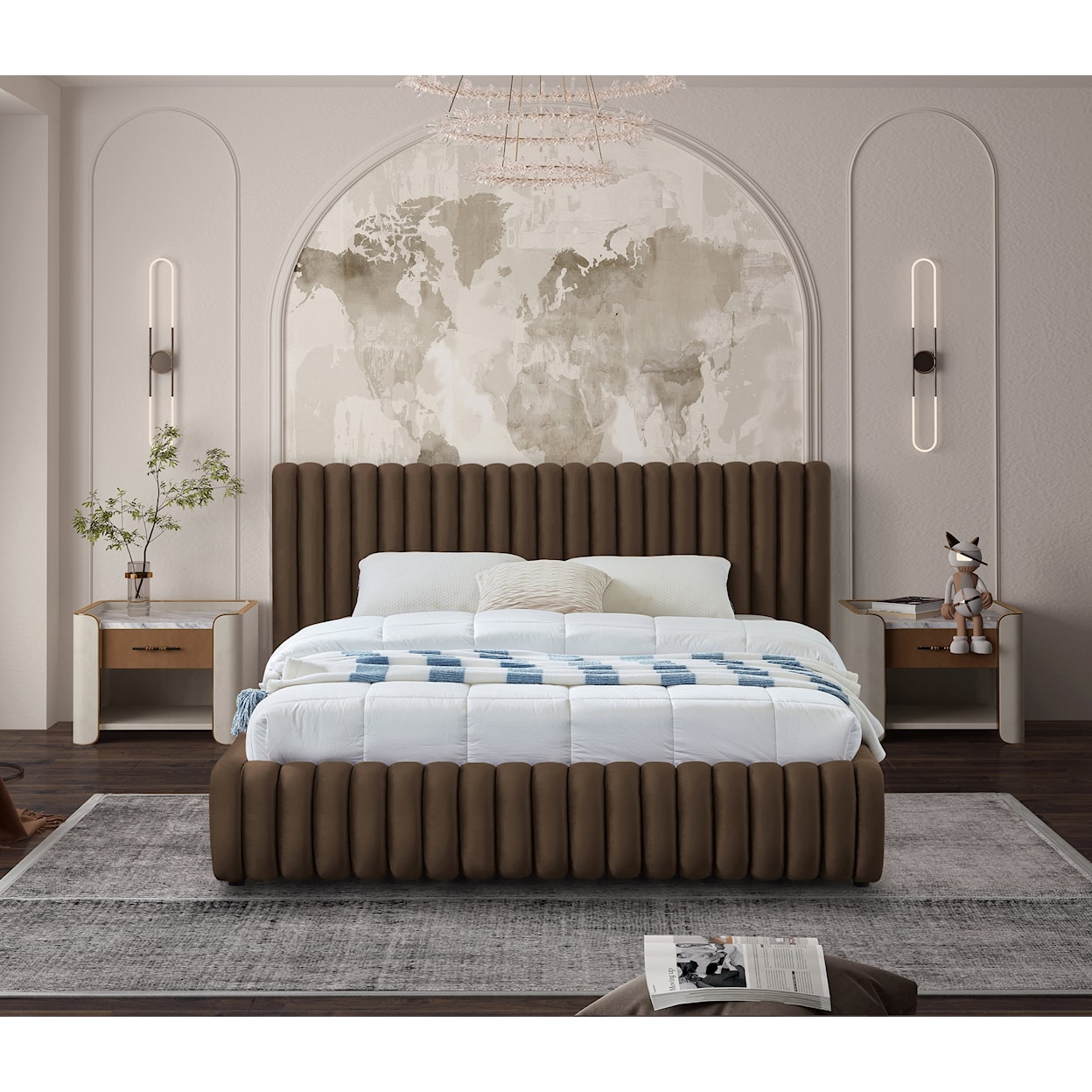 Meridian Furniture Nico King Bed