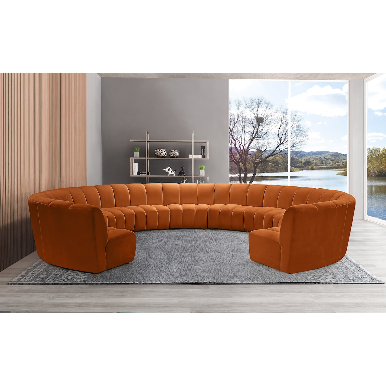 Meridian Furniture Infinity 11pc. Modular Sectional