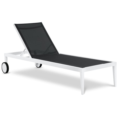 Aluminum Mesh Chaise Lounge Chair