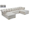 Meridian Furniture Presley 3pc. Sectional