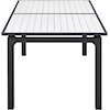 Meridian Furniture Nizuc Aluminum Dining Table