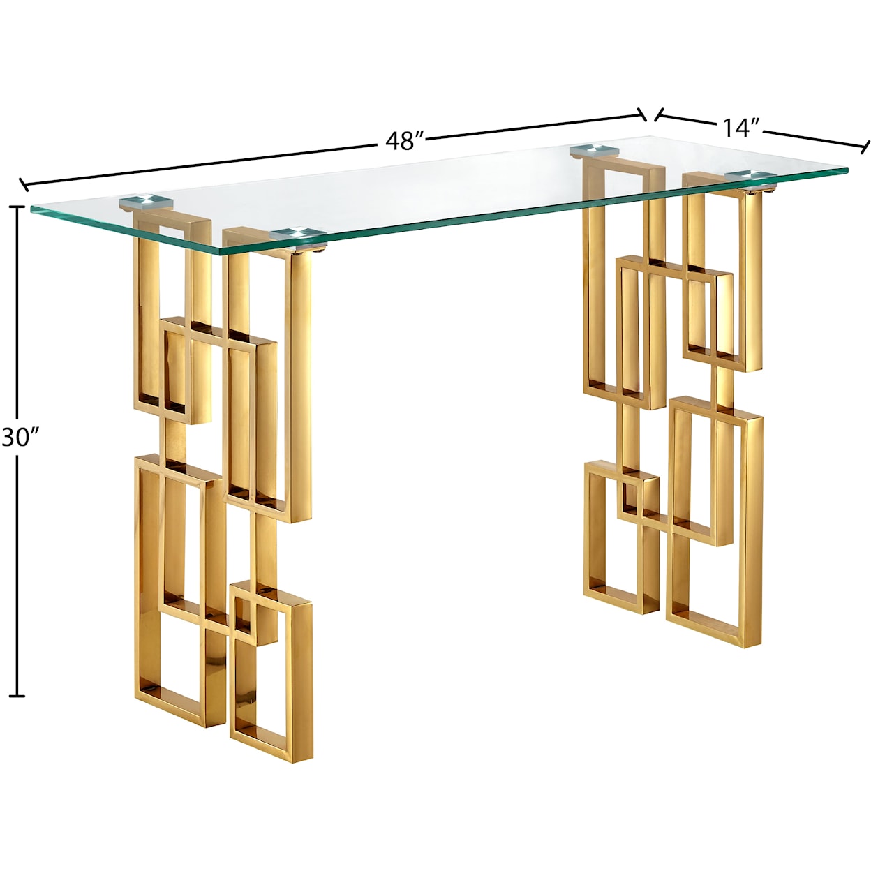 Meridian Furniture Pierre Console Table