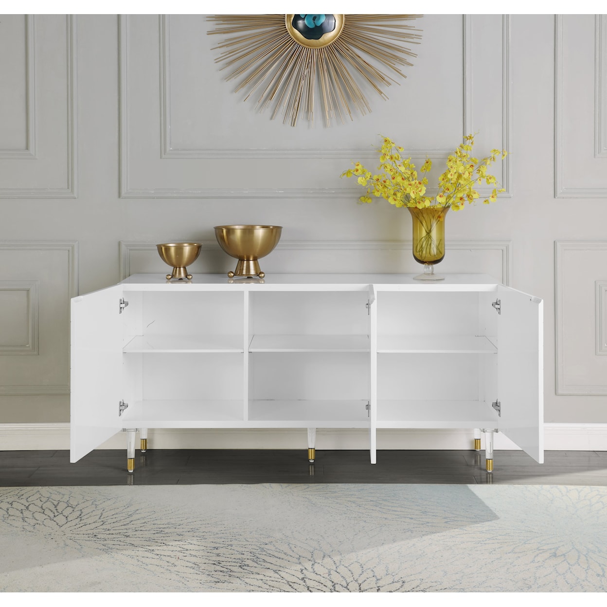 Meridian Furniture Starburst Sideboard/Buffet