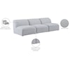 Meridian Furniture Miramar Modular Sofa