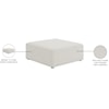 Meridian Furniture Cube Ottoman