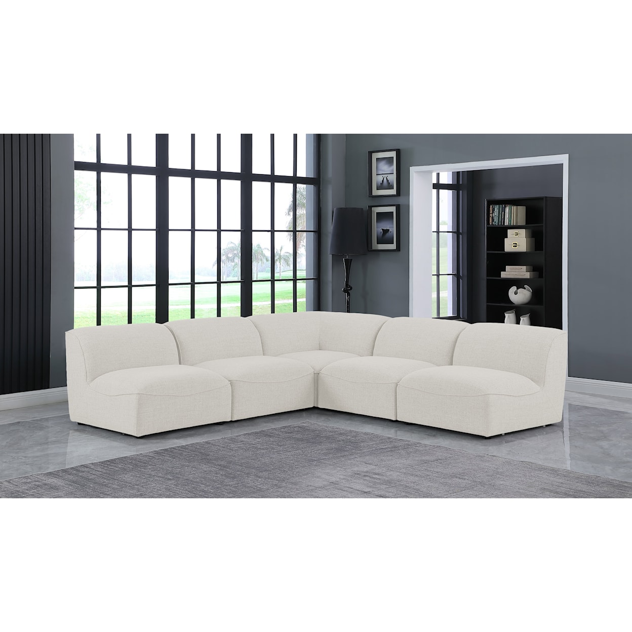 Meridian Furniture Miramar Modular Sectional