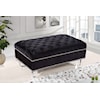 Meridian Furniture Lucas Ottoman