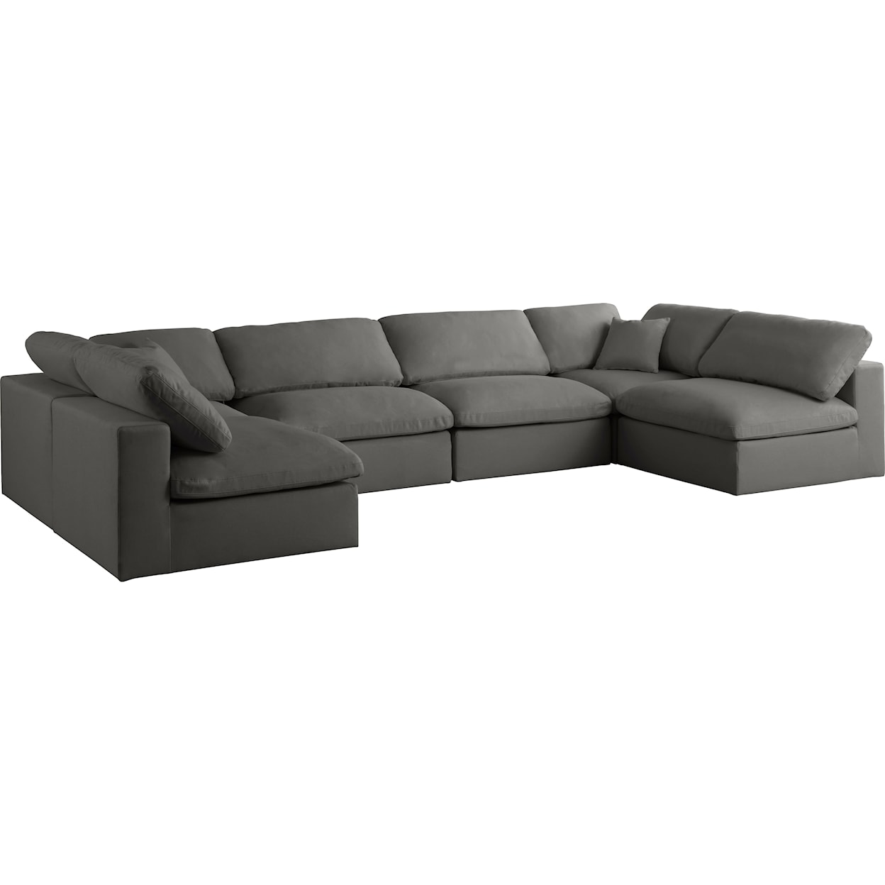 Meridian Furniture Plush Standard Comfort Modular Sectional