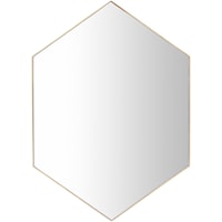 Mclin MCN-001 42"H x 30"W x 1.3"D Mirror