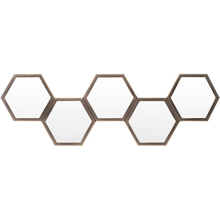 Honeycomb HNY-002 11"H x 35"W x 1"D Mirror