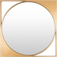 Bauhaus BAU-002 30"H x 30"W x 1"D Mirror