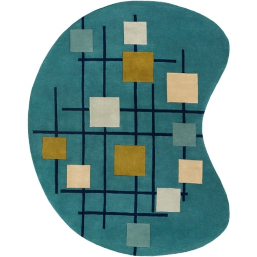 6' x 9' Kidney Rug