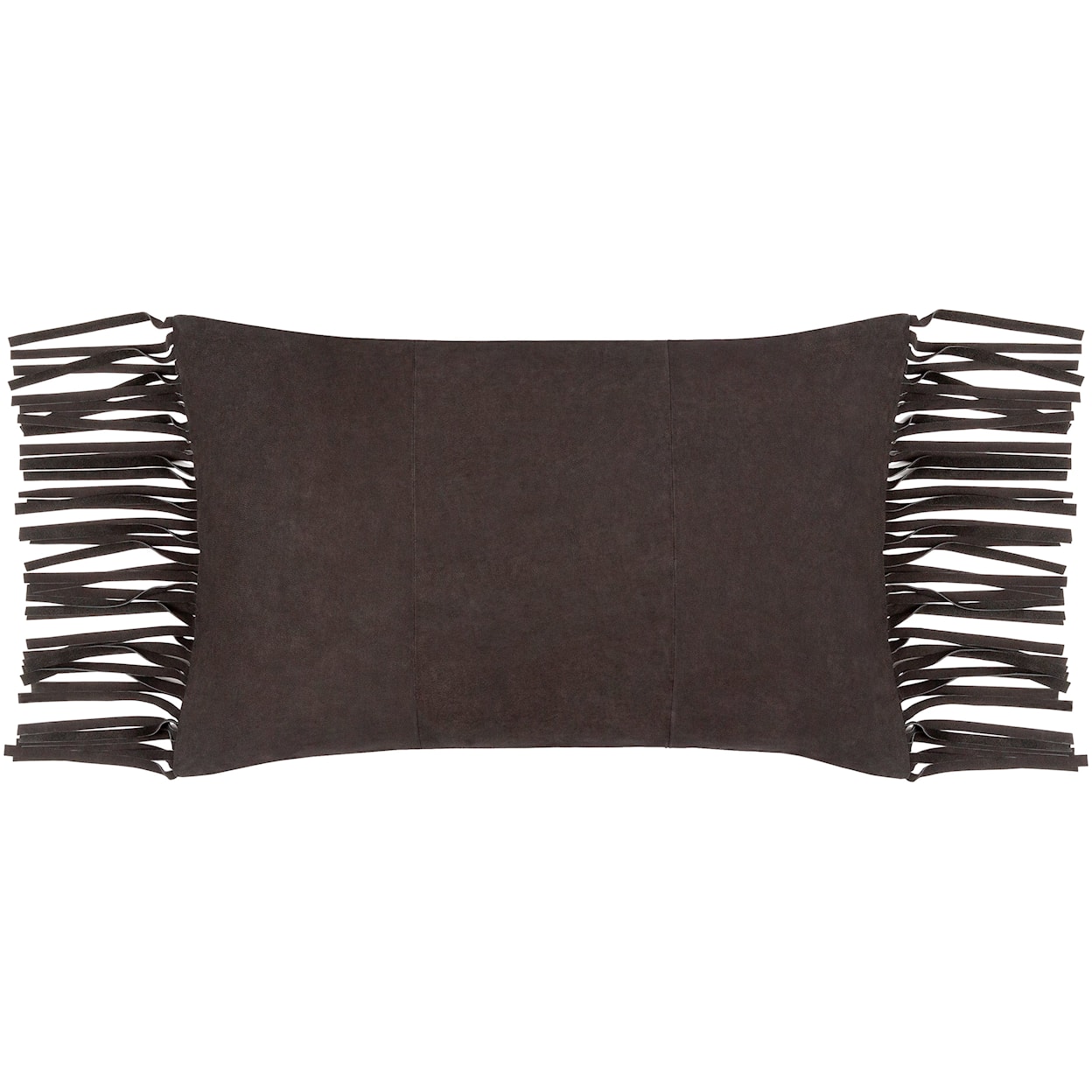 Surya Rugs Suede Fringe Pillow Kit