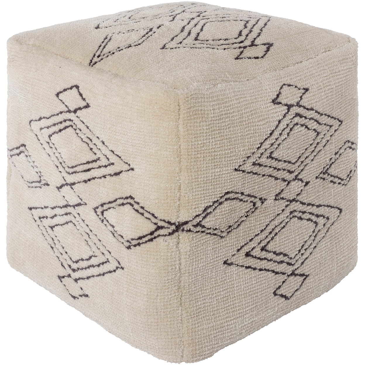 Surya Rugs Braith Pouf