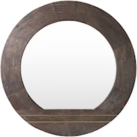 Haveli HVL-002 28"H x 28"W x 1"D Mirror