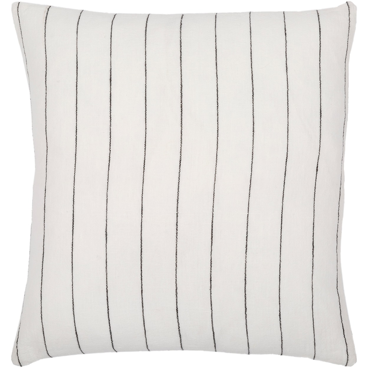 Surya Rugs Linen Stripe Buttoned Pillow Kit