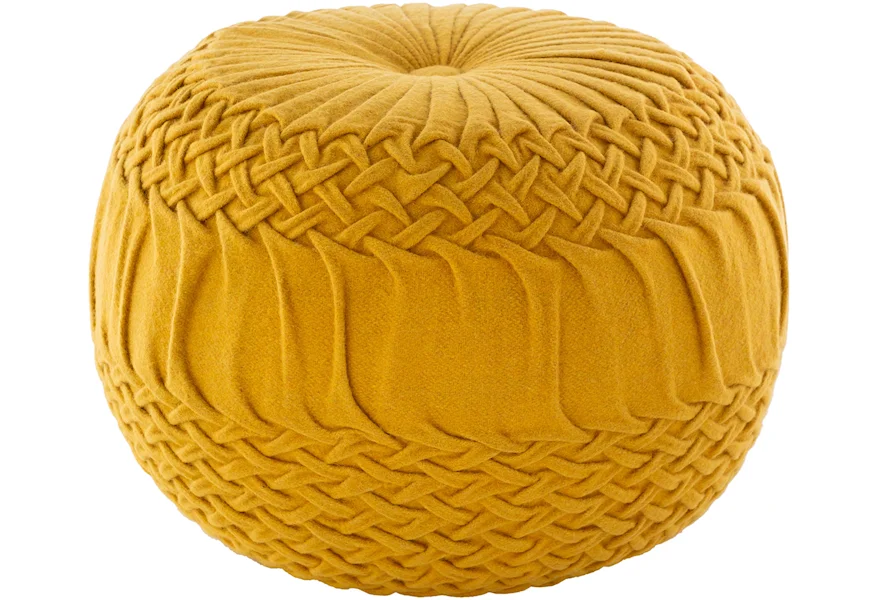 Alana Pouf by Surya Rugs at Del Sol Furniture