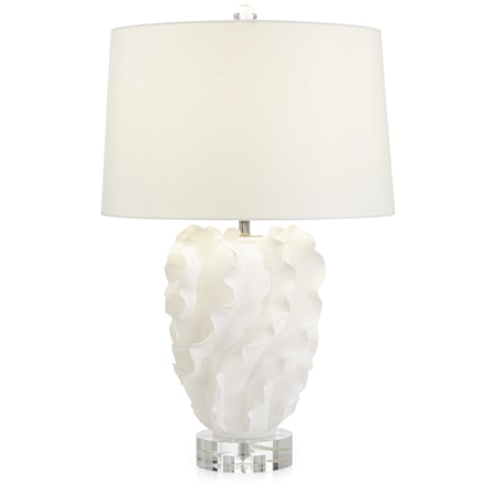 Balza Table Lamp, White