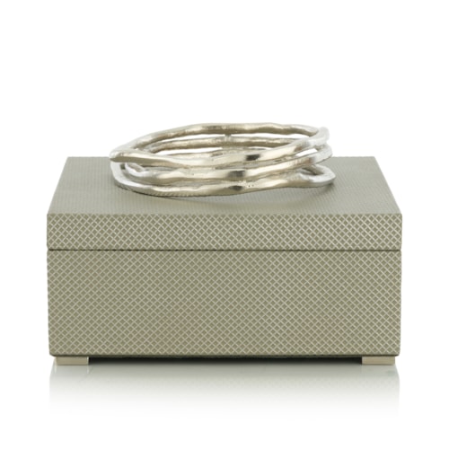 Silver Coil Box