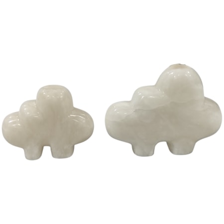 Cloudform Vases, Set of 2