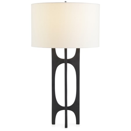 Black Collegare Table Lamp