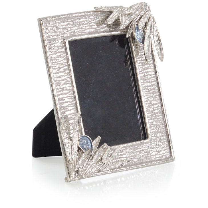 John-Richard Mirrors & Wall Decor Stone Glade Photo Frame in Nickel