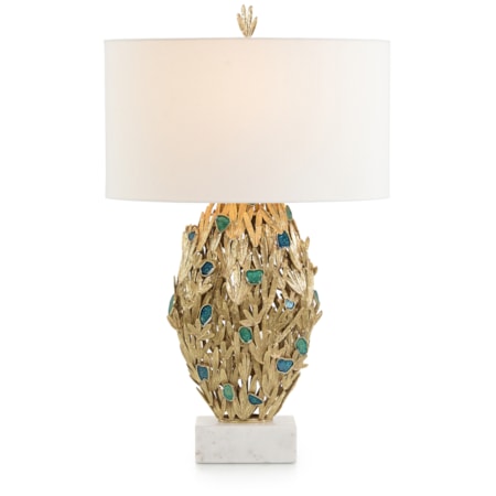 Embellished Fronds Table Lamp
