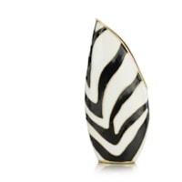 Origo Vase, Small Black and White