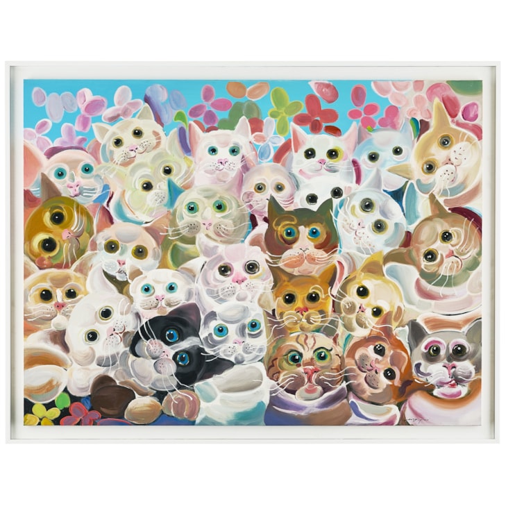 John-Richard Mirrors & Wall Decor Teng Fei's Feline Friends