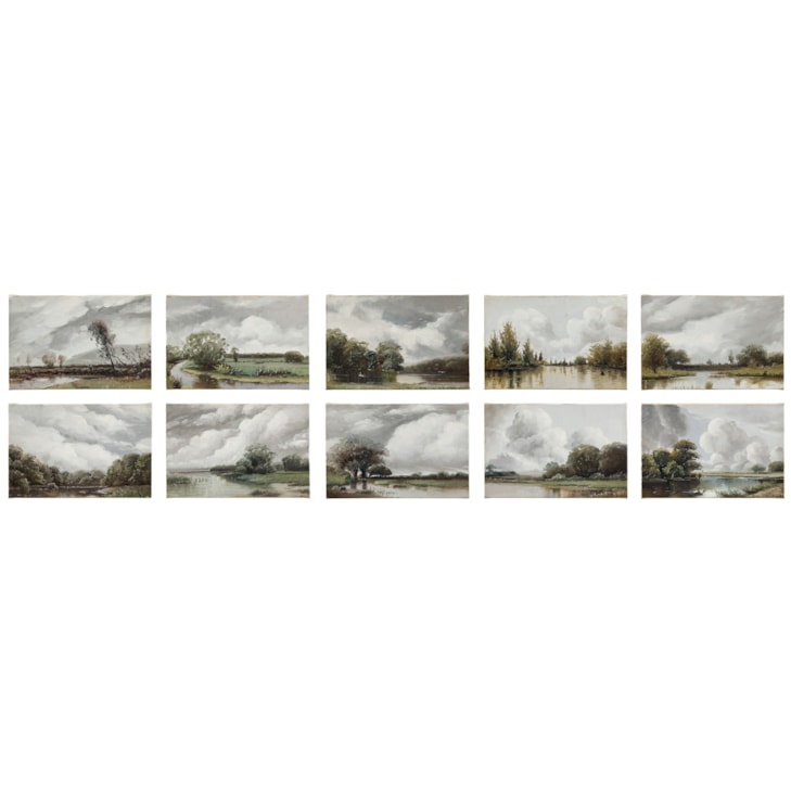 John-Richard Mirrors & Wall Decor Tony Fey's Nature Walk, Set of 10 (K-U)