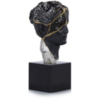 Fragmented Bust on Marble Base