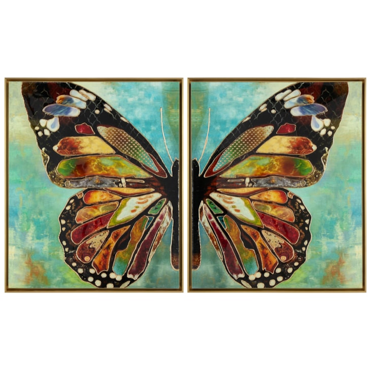 John-Richard Mirrors & Wall Decor A Set of Two Wings of Wisdom