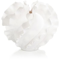 Flirren Vase, Small White