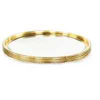 Ringed Tray, Small Brass