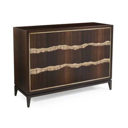 Modern Rustic 3-Drawer Accent Chest