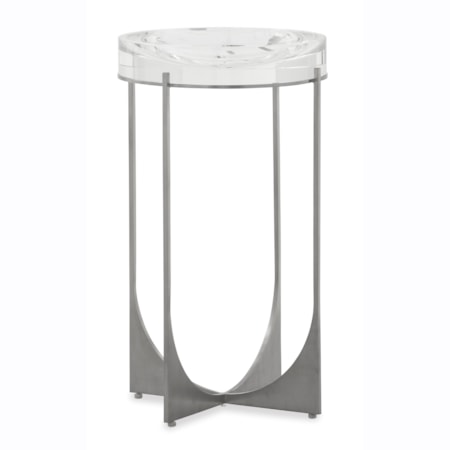 Silver Stainless Steel Martini Table I