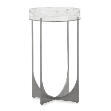 Silver Stainless Steel Martini Table I