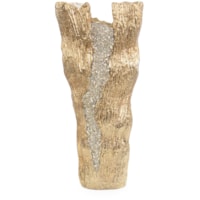 Cascade Vase, Large Brass