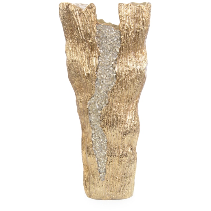 John-Richard Accessories & Botanicals Cascade Vase, Large Brass