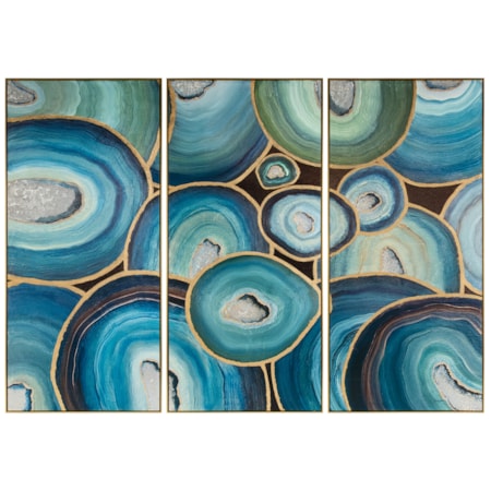 Shaye Rawson's Geodes, Set of Three