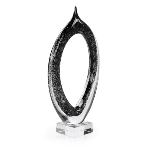 Loop Sculpture, Large Black
