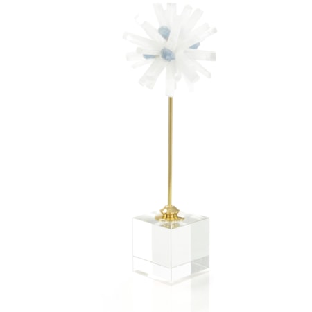 Selenite Starburst Sculpture II
