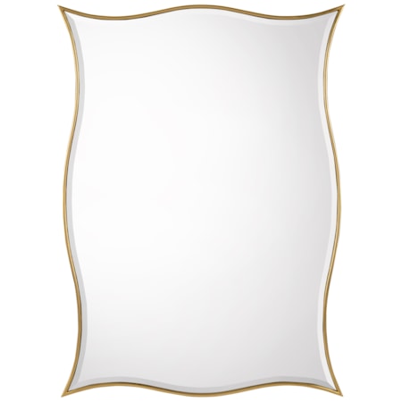 Gold Nami Mirror