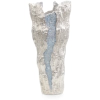 Cascade Vase, Large Nickel
