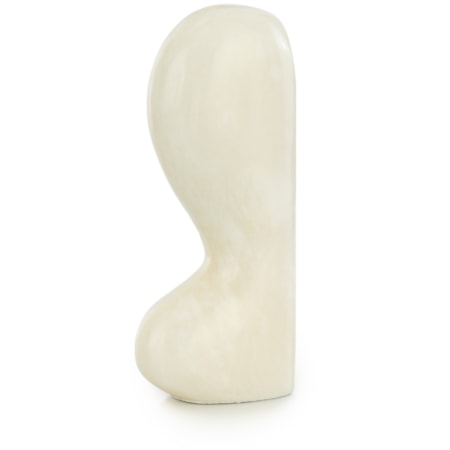Abstract Alabaster Vase, Large