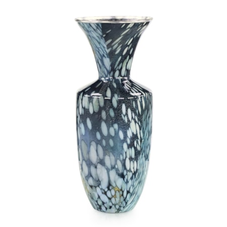 Diana Vase, Blue Enamel