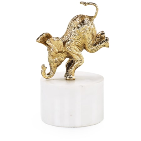 Playful Elephant Doorstop
