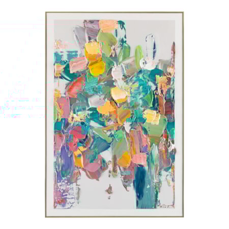 LM Zhou's Textural Brushstrokes I
